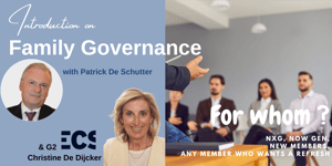 Introduction on Family Governance [NL session]